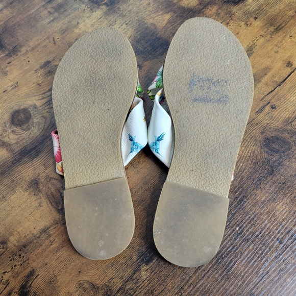 Johnny Was Andra Slide Sandals Sz8 - Picture 6 of 6